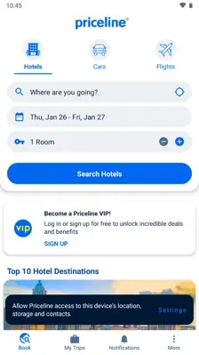 Priceline android App screenshot 0