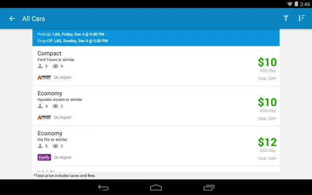 Priceline android App screenshot 10