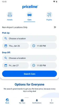 Priceline android App screenshot 1